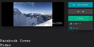 Make Video a Cover Photo Facebook