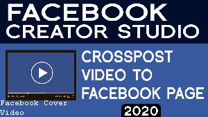 No Option to Upload Video Cover on Facebook