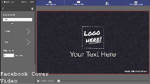 Free Facebook Video Cover Maker