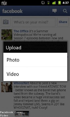 Make Cover Facebook Video