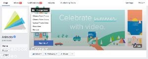 Facebook Video Cover Page